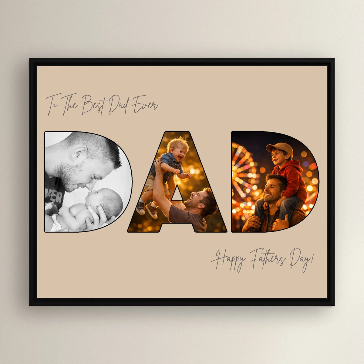DAD Photo Collage Star Maps UAE