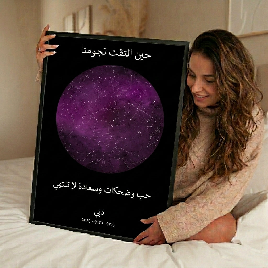 خريطة النجوم المخملية