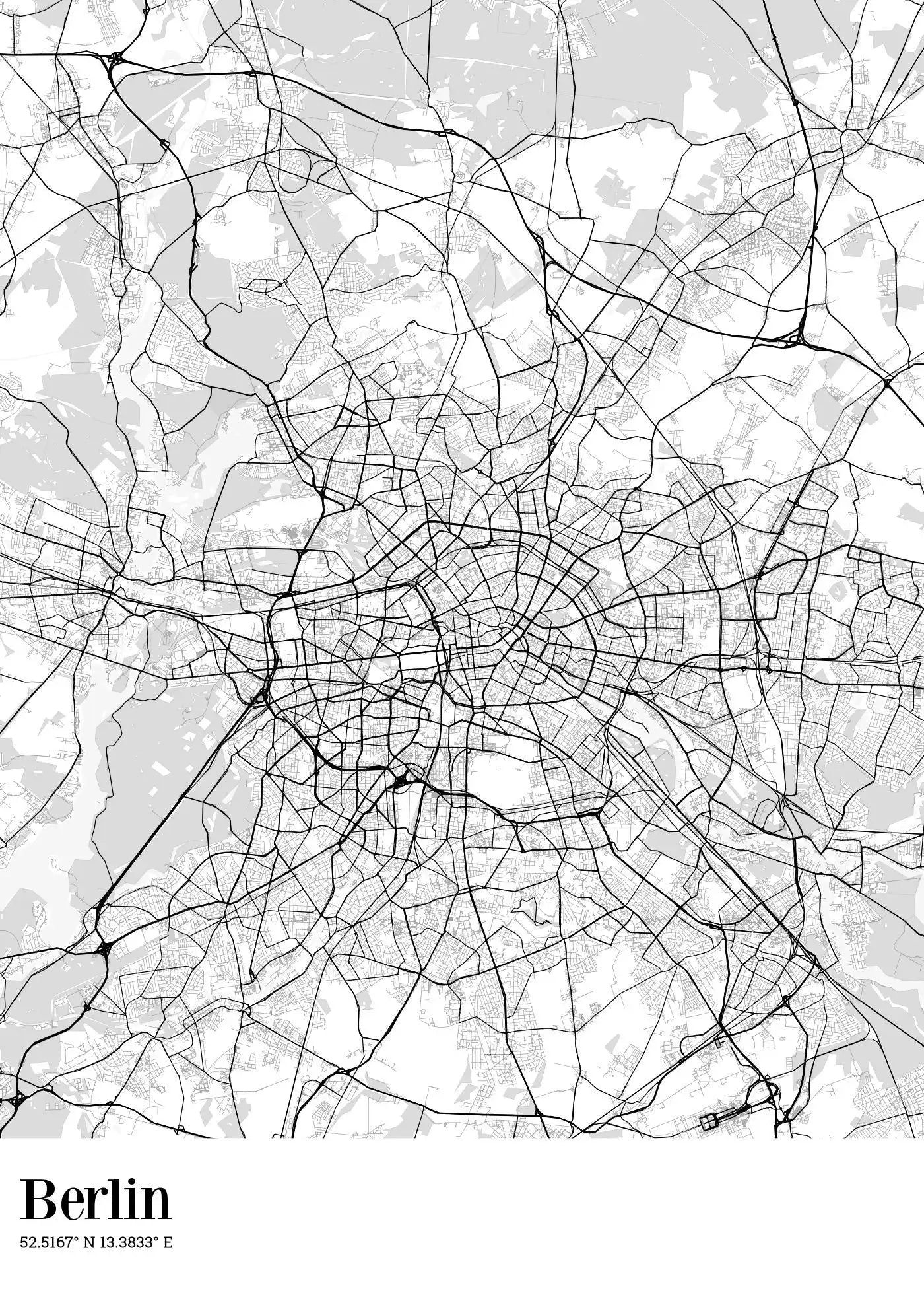 City Map with Pin starmapsuae.myshopify.com