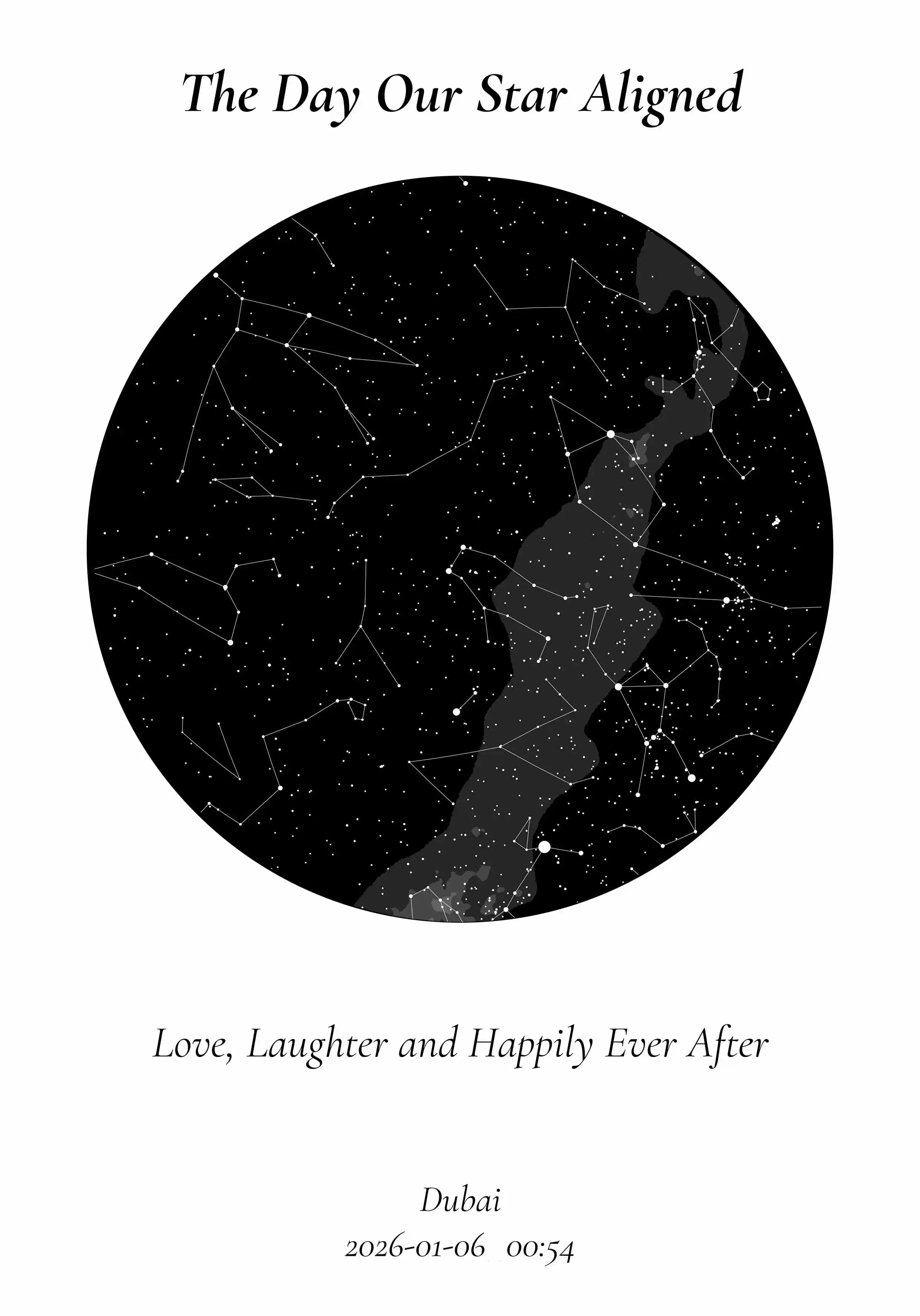 Classic Star Map - Star Maps UAE