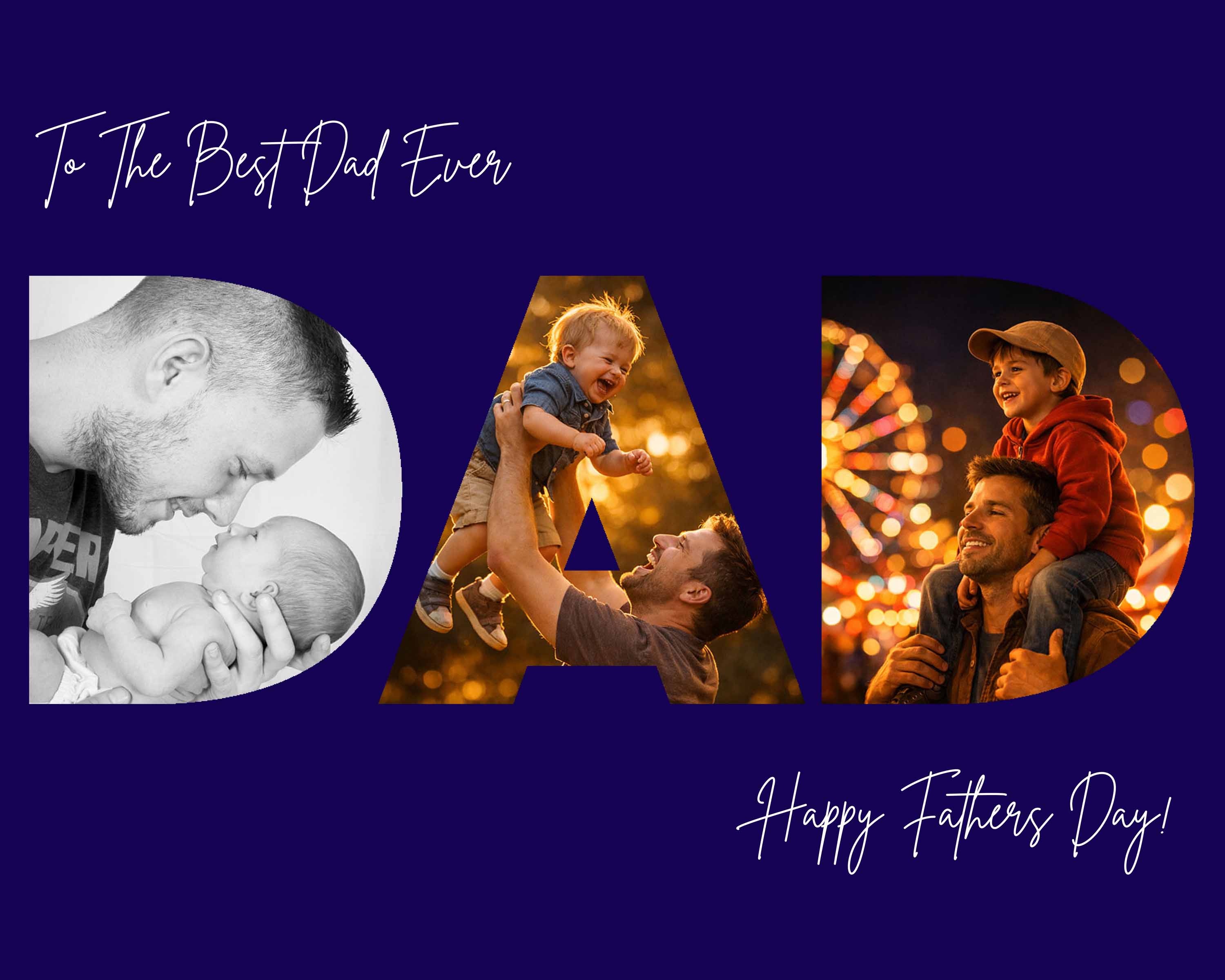 DAD Photo Collage