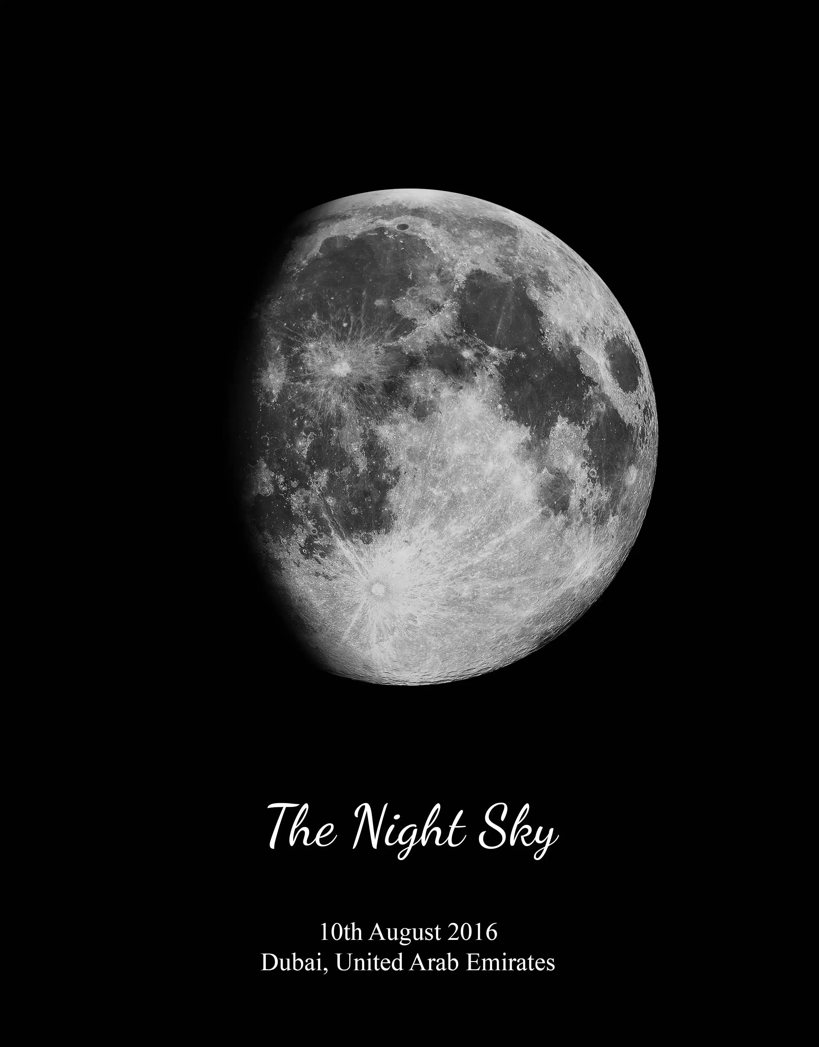 Personalized Moon Phase Print starmapsuae.myshopify.com