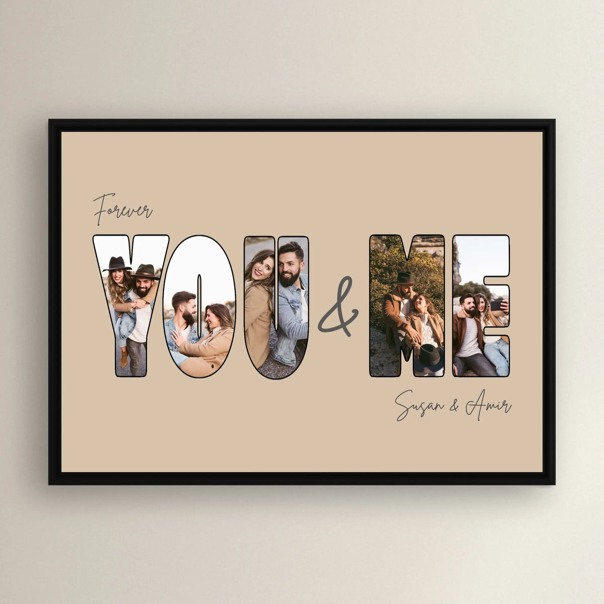 You & Me Photo Collage Star Maps UAE