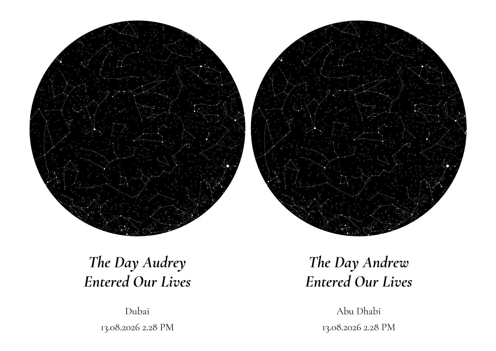 Dual Memory Star Map