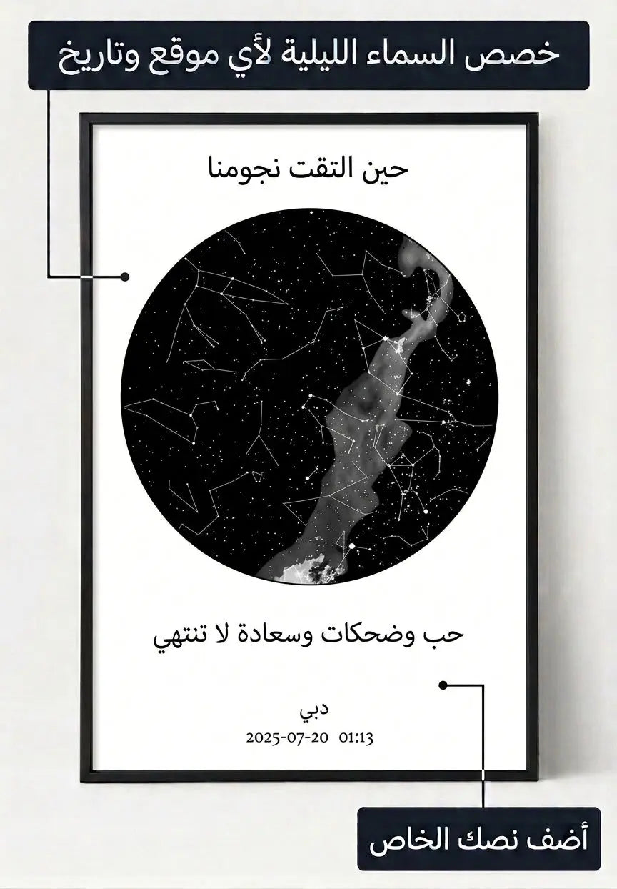 خريطة النجوم الكلاسيكية Star Maps UAE