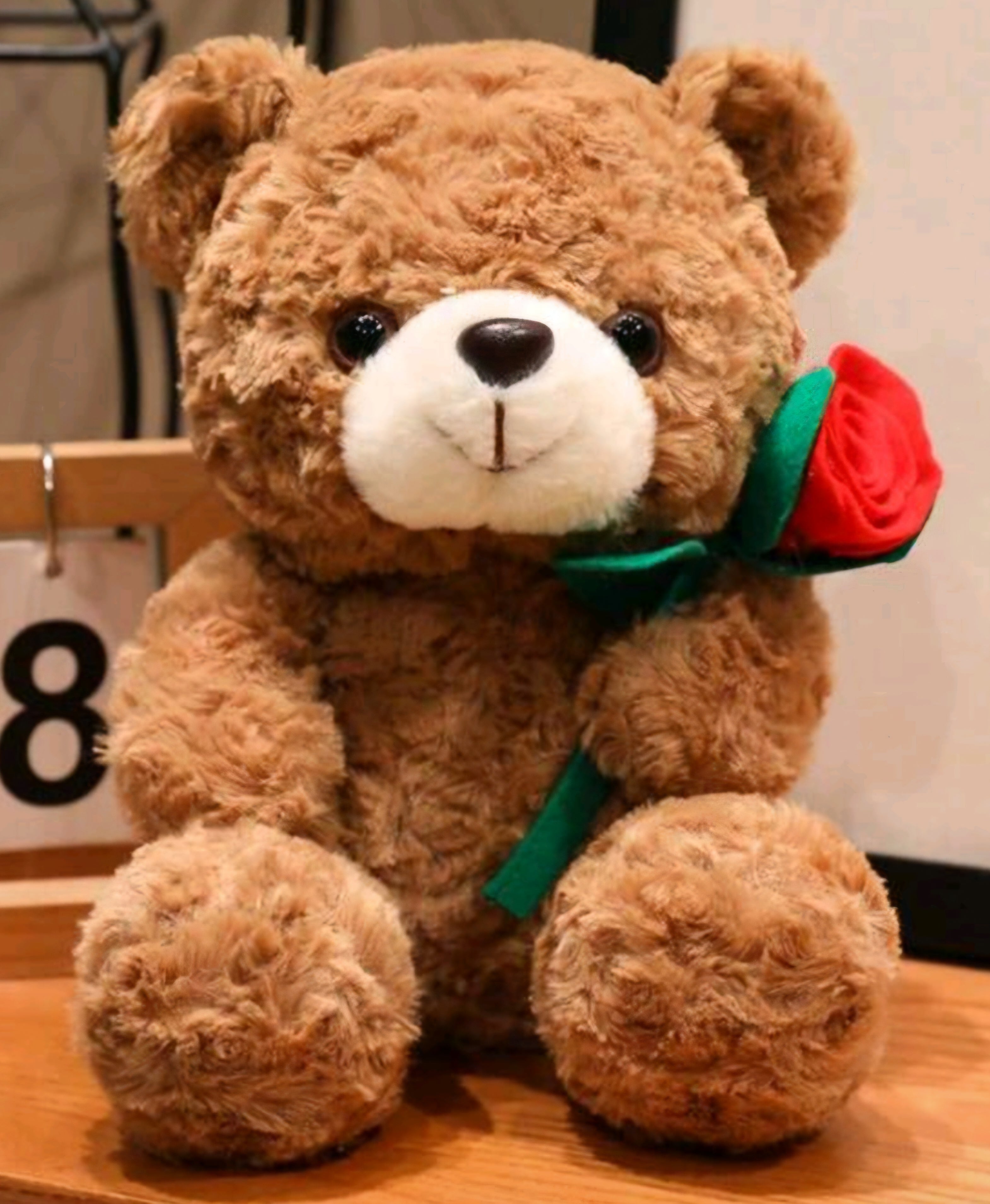 Valentines Special - Teddy Bear, Chocolate and a Card